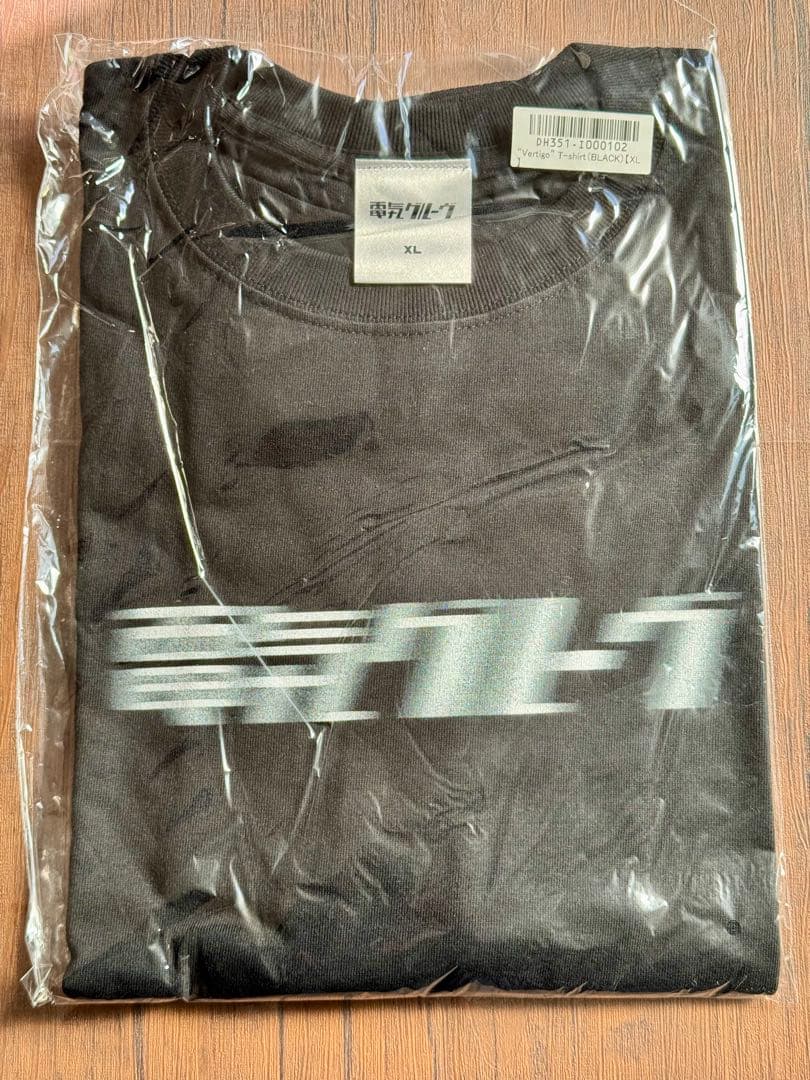 【新品未開封】電気グルーヴ　ロゴ　Tシャツ 黒 XL