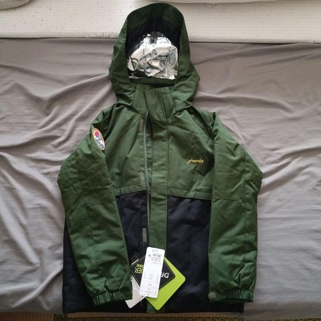 Phenix フェニックス 子ども用スキーウェア ジャケット グリーン/ブラック