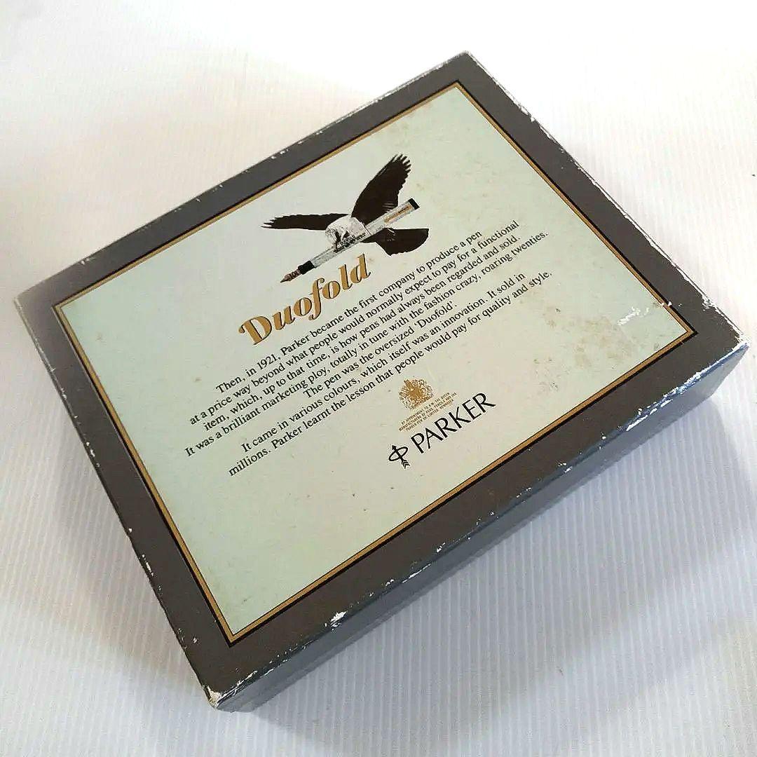 【ほぼ未使用品】PARKER DUOFOLD 万年筆　18K　1990年代