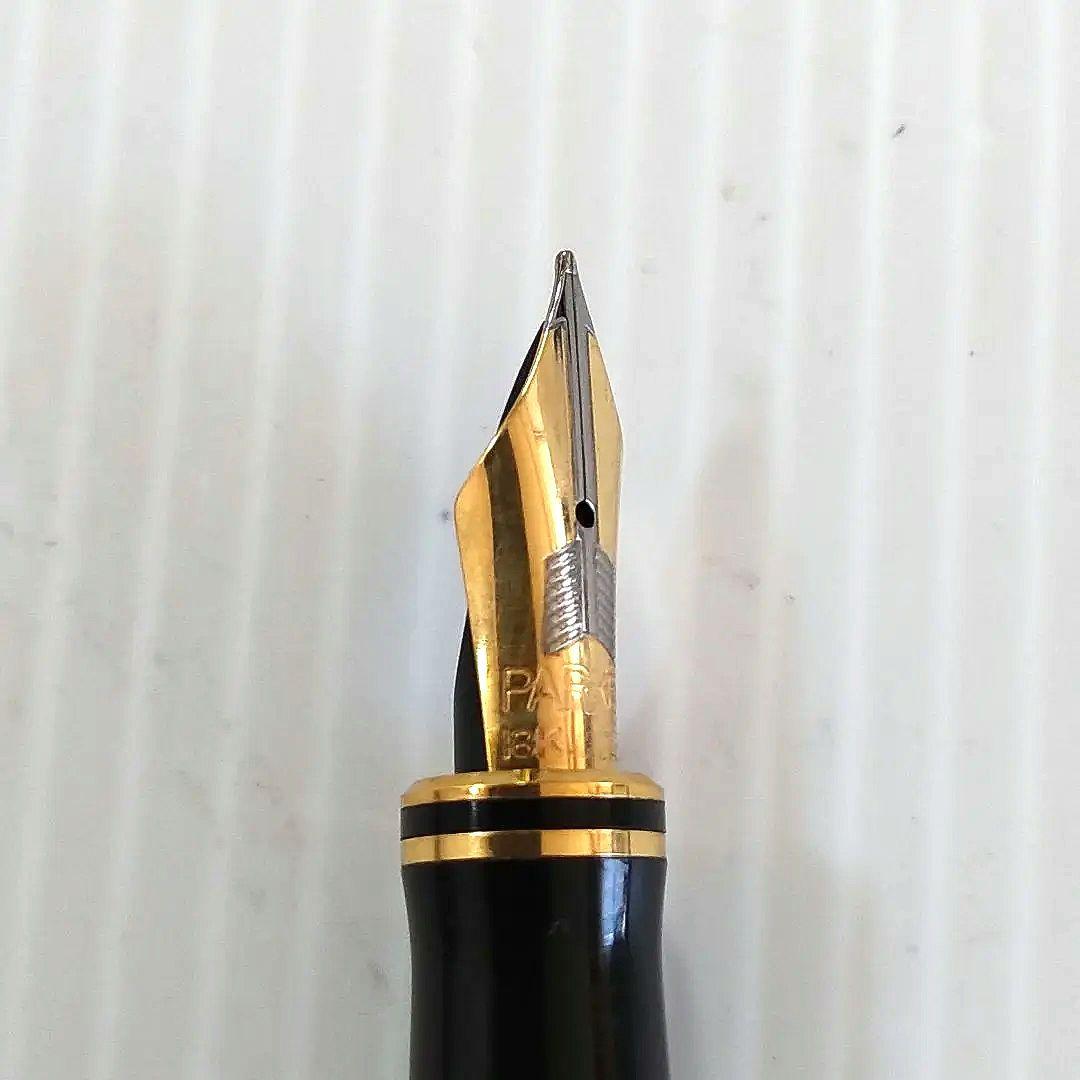 【ほぼ未使用品】PARKER DUOFOLD 万年筆　18K　1990年代