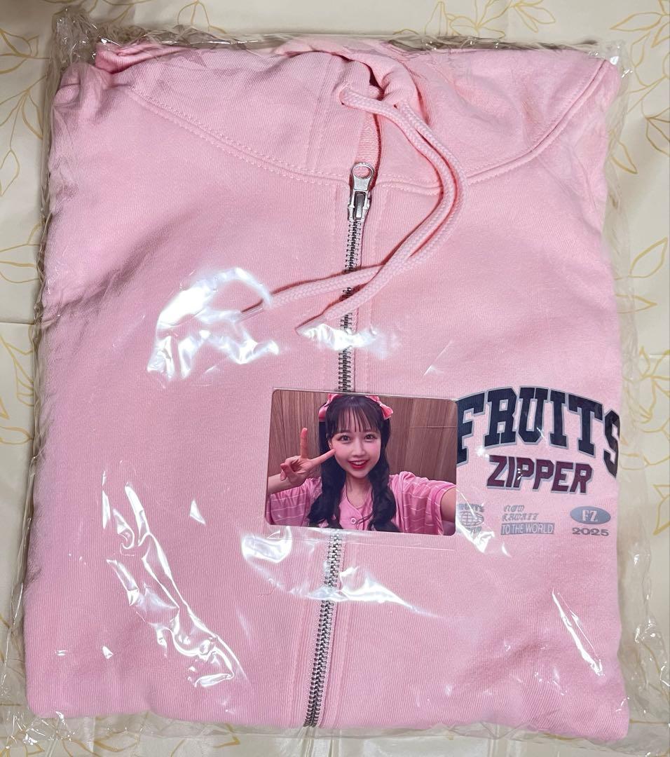 FRUITS ZIPPER 松本かれん 推しアピ パーカー ＆トレカ セット