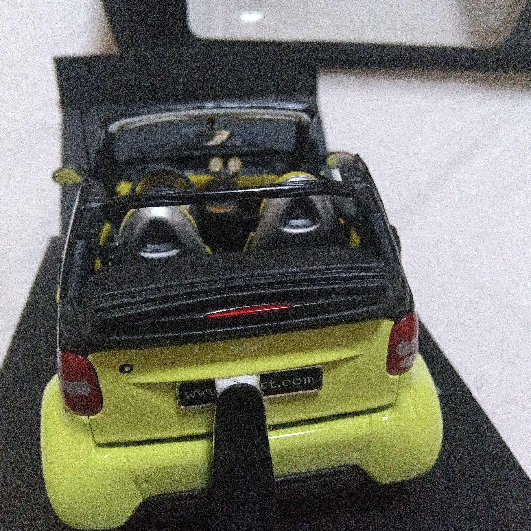 smart cabrio 1/18 ダイキャスト製モデル グリーン