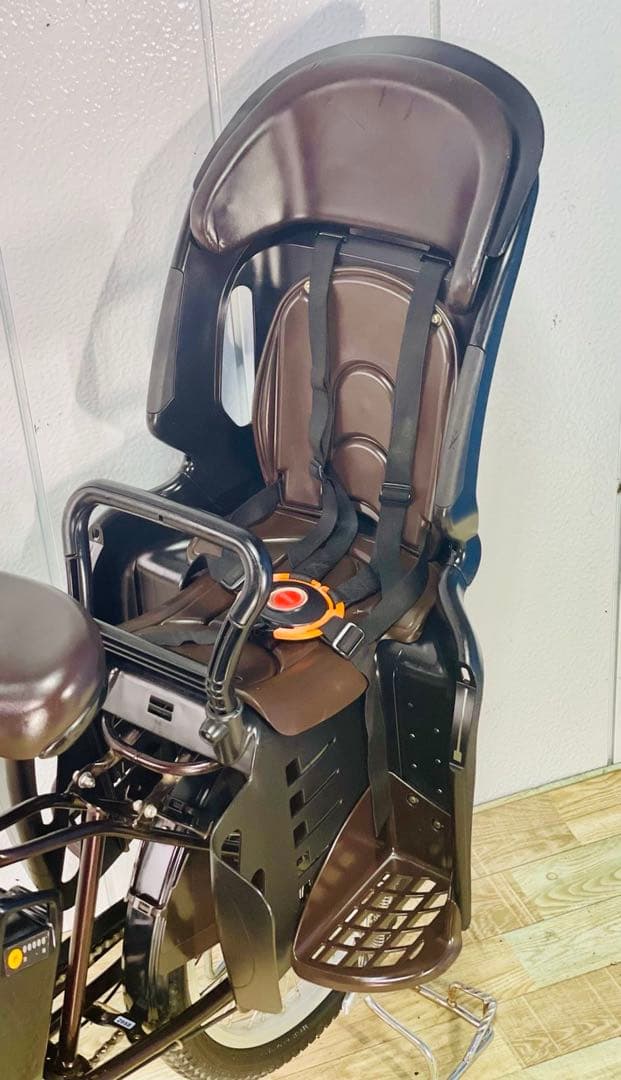 2958パナソニック12アンペア　3人乗り対応子供乗せ　電動アシスト自転車