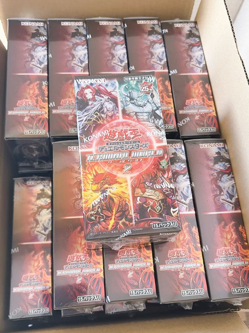 遊戯王OCG ターミナルワールド2 10BOX 未開封シュリンク付き