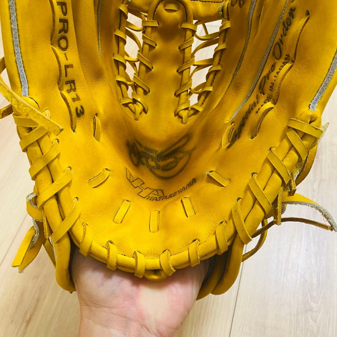 ★激レア美品★ハタケヤマ 一般 軟式グローブ プロスペシャルオーダー 心 両投げ