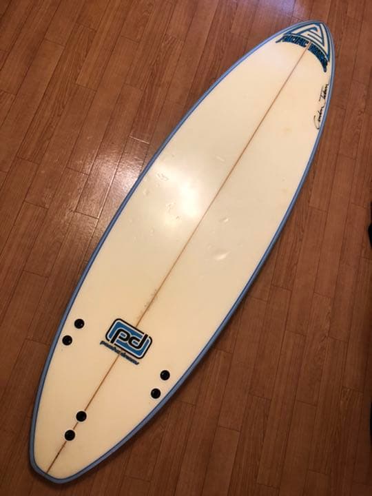 パシフィックドリームサーフボード　ショートボード　ブルー青