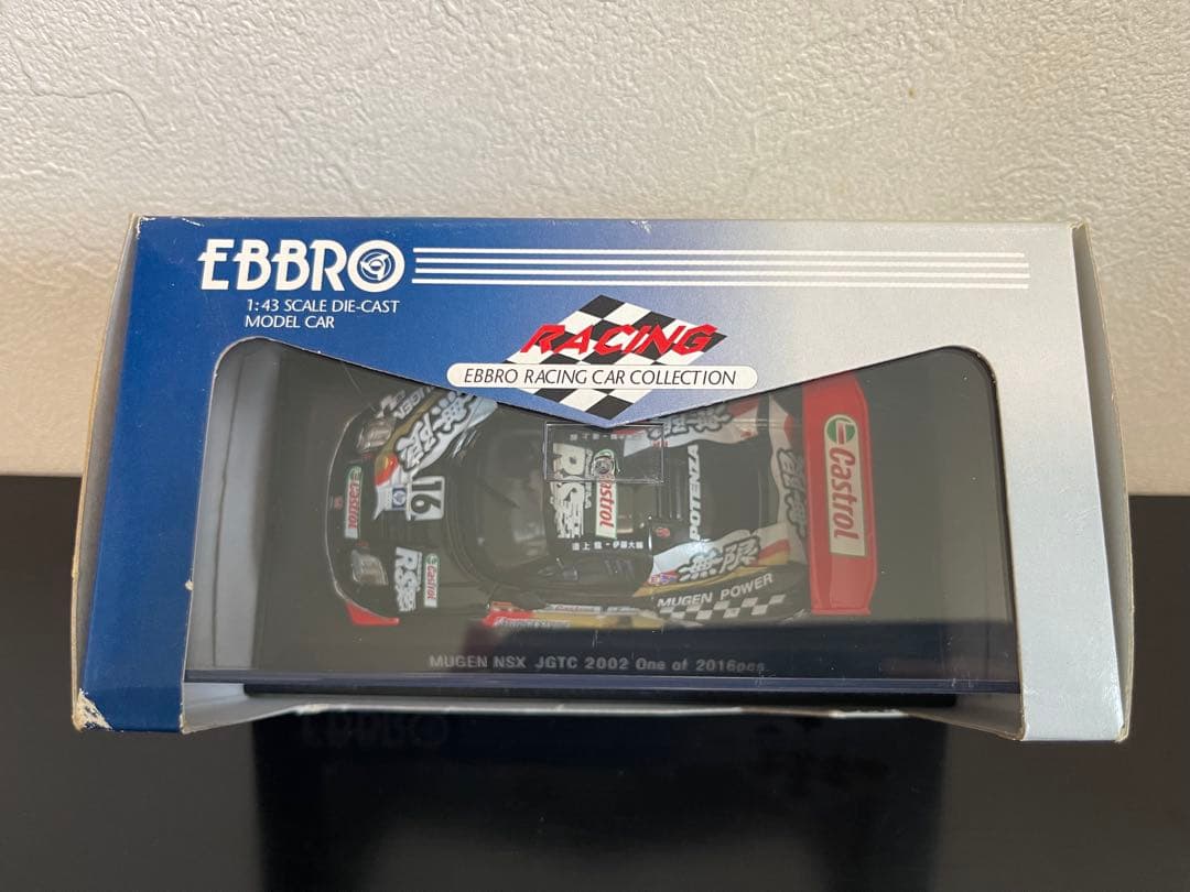 ミニカー EBBRO JGTC 2002 MUGEN NSX 16