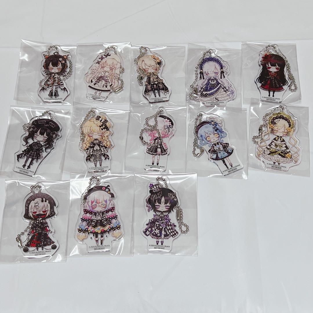 魔法少女ノ魔女裁判 GRA アクリルキーチェーン 13種コンプ　A