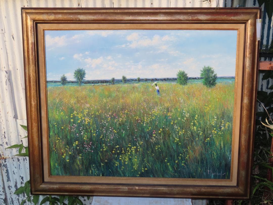 美しい南仏の印象派　P.Marchal　パトリス・マーシャル　真作保証 25号