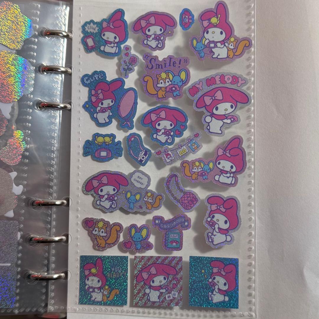 シール帳完成形　未開封シール5点　セット売り