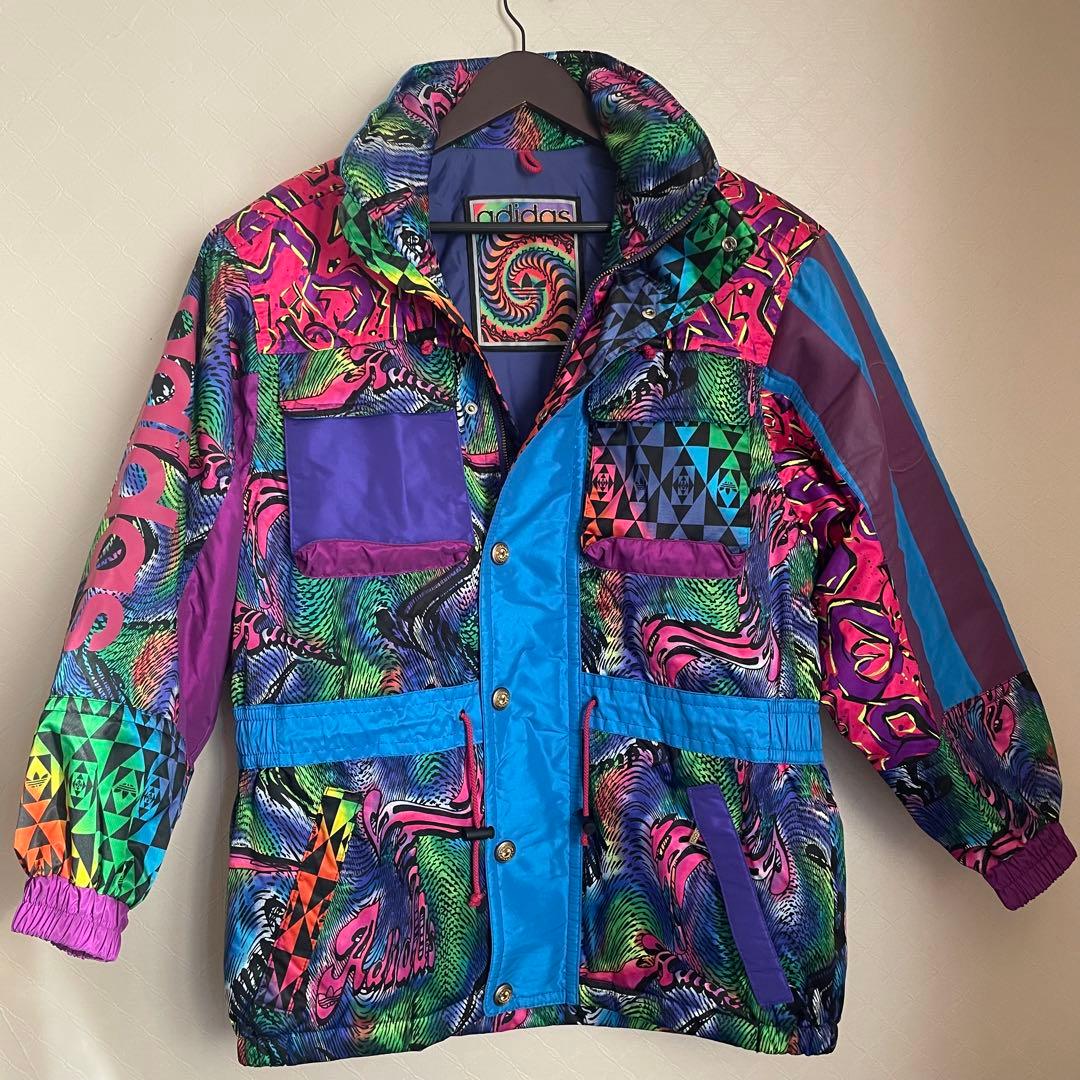 小林　激レア80s adidas デサント期ナイロンジャケット