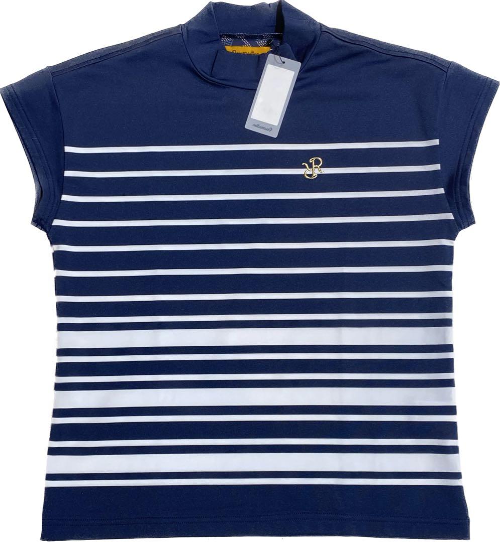 【新品】レザレクション　レディース　モックネック　ネイビー　Sサイズ