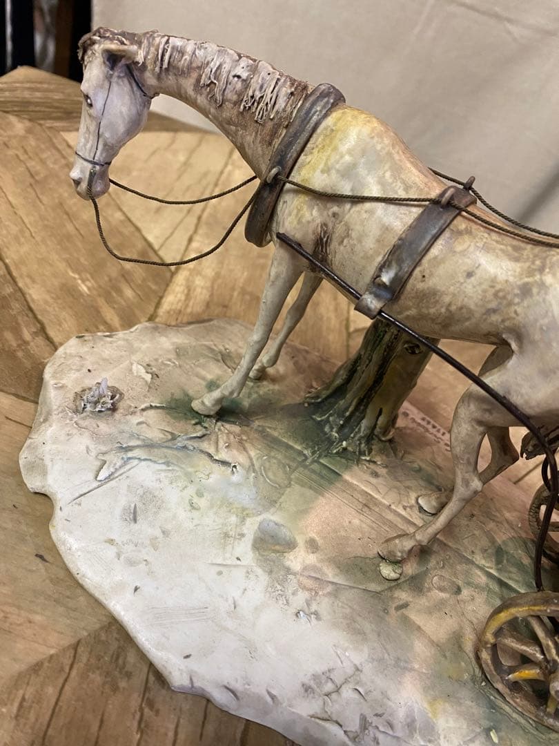 Lo Scricciolo イタリア製　T.Moretto 磁器人形　オブジェ