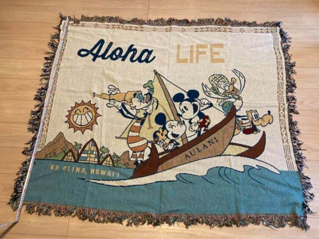 値引き中⭐︎レア⭐︎アウラニディズニー ミッキー　ミニー　ラグ　150x126