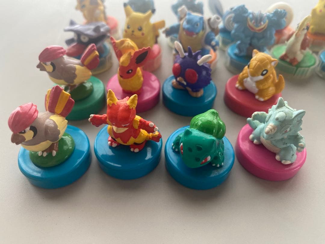 ポケモン スタンプ 111体セット ガチャガチャ フィギュア まとめ 平成