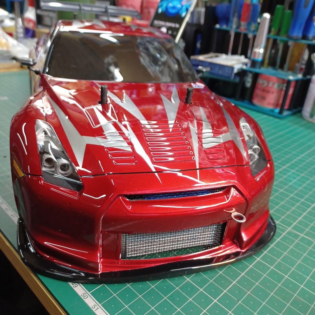 C*M様 タミヤ ラジコンTA04PRO O/H済み35GT-Rボディ,メカ新品