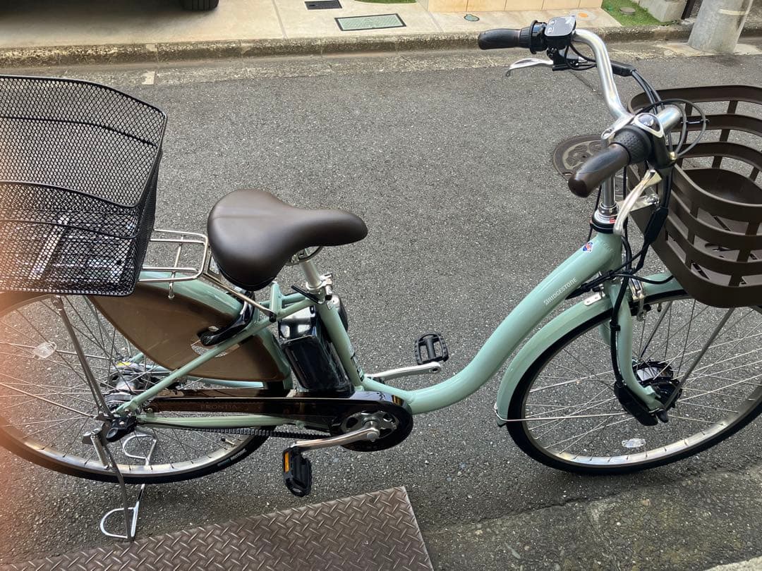 電動アシスト自転車 ブリジストン　フロンティアDX 2025年製　9月ごろ購入