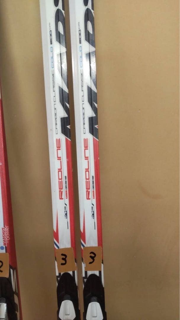 MADSHUS REDLINE COLD スキー 3本セット