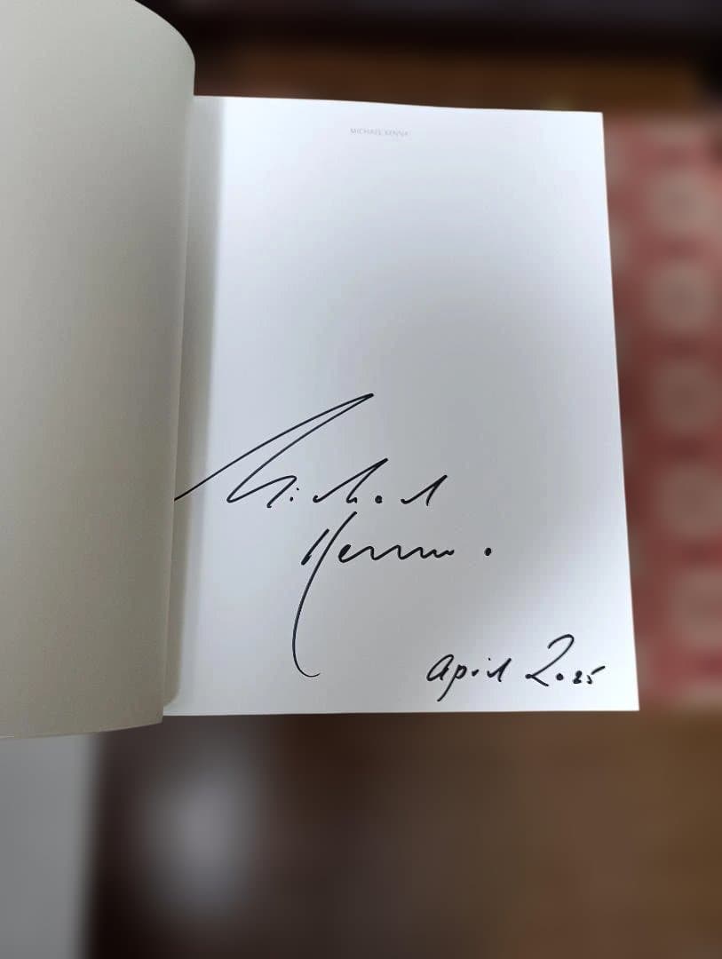 Michael Kenna サイン入 マイケル・ケンナ 何必館 京都現代美術館