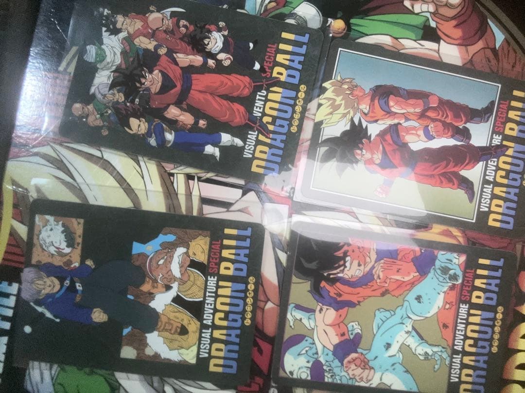 当時物！ドラゴンボールビジュアルアドベンチャースペシャルセット　美品　カードダス