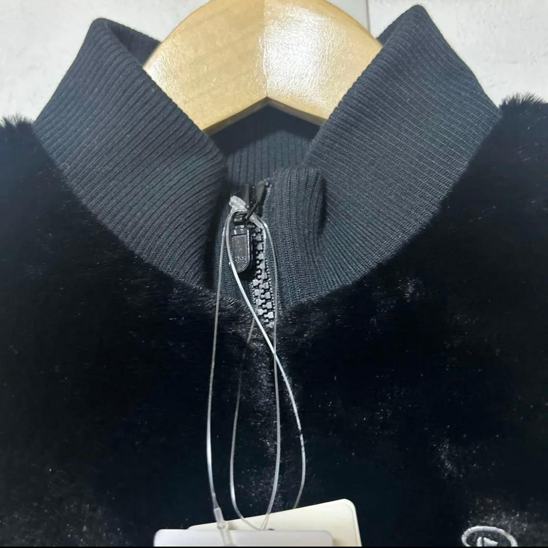 BEAMS GOLF ボア　中綿　ドッキング　ワンピース　ブラック　Mサイズ