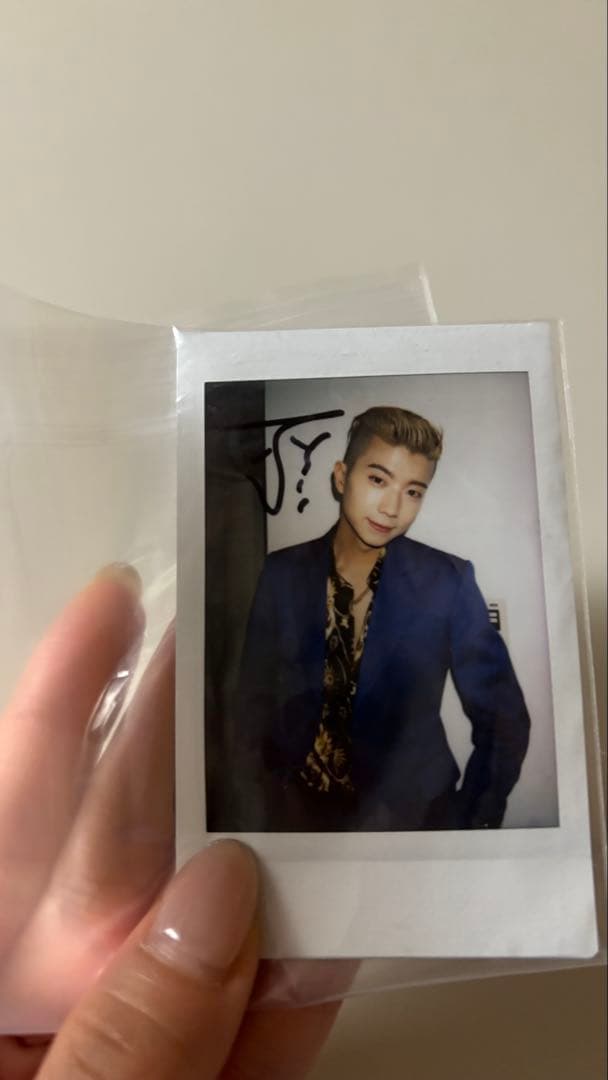 【激レア】2PM ウヨン サイン入りチェキ（ソロツアーライブくじ当選品）
