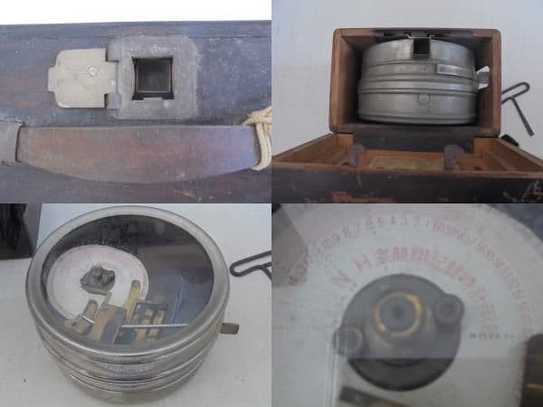 AKa6866　ＮＨ式　競翔記録時計　レース鳩時計？　旧日本軍？　詳細不明