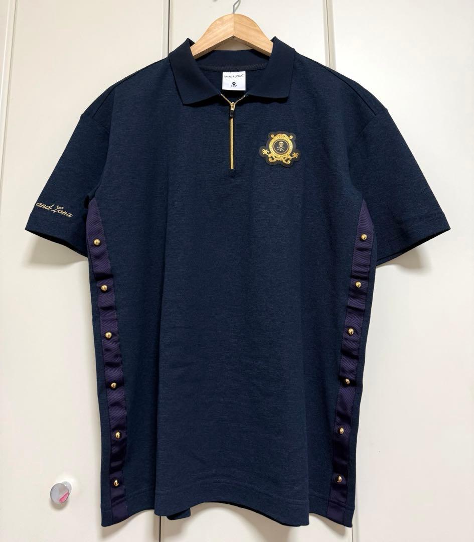 リャン※ マーク＆ロナ ポロシャツ ネイビー 48