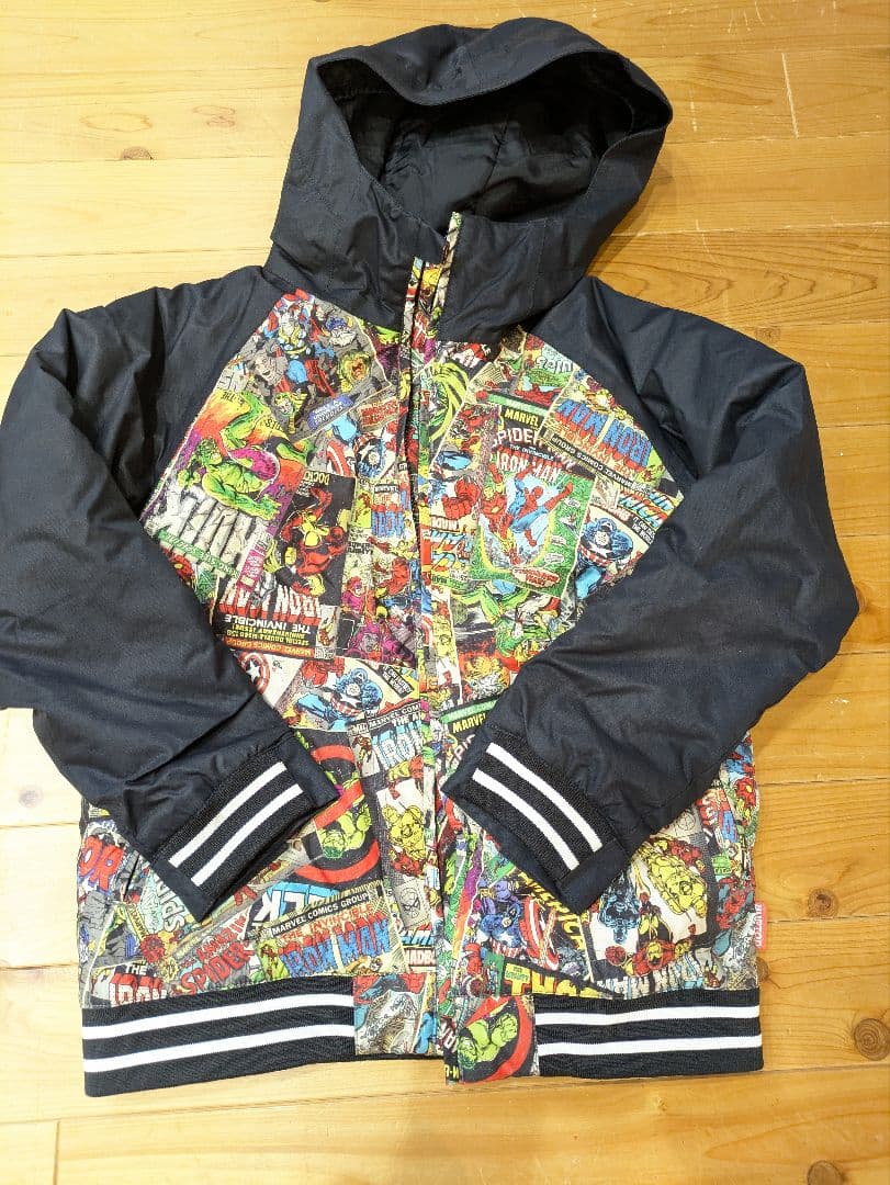 MARVEL　BURTON スノーボードウェアセット＆グローブ