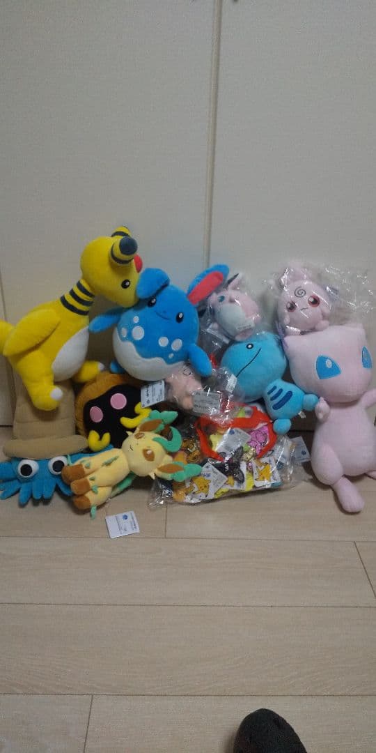 ポケモン ラインストーン40個以上　ぬいぐるみ10種