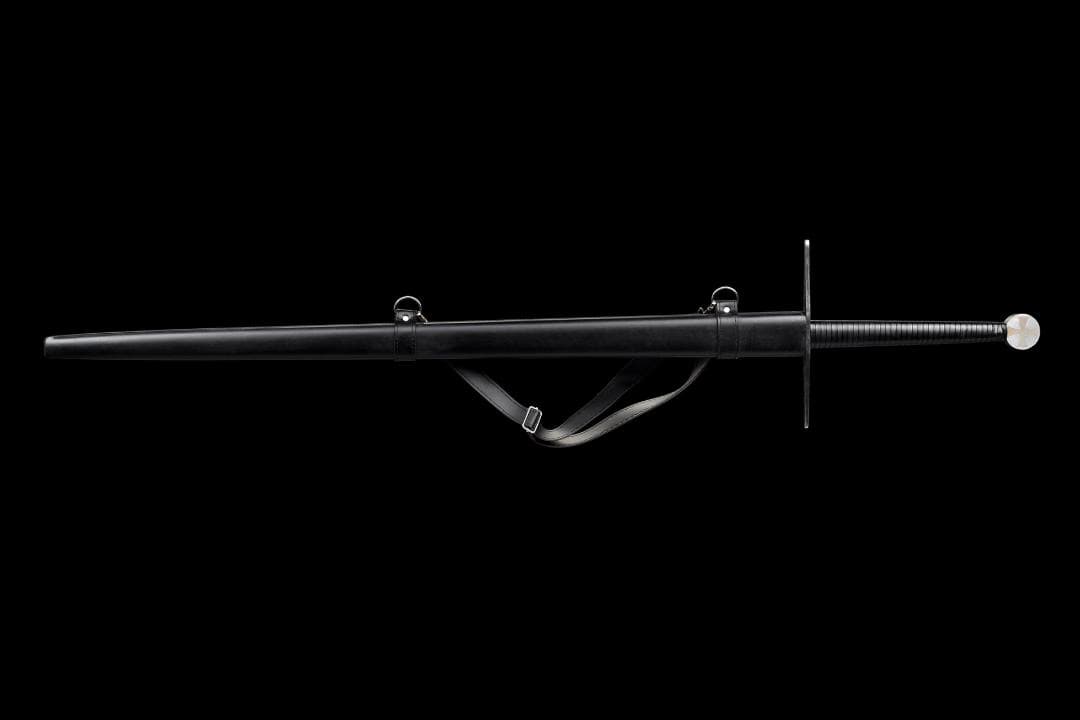 超長十字西洋剣 日本刀 模造刀 居合刀 武士道 武蔵 鑑賞用 手鍛造打