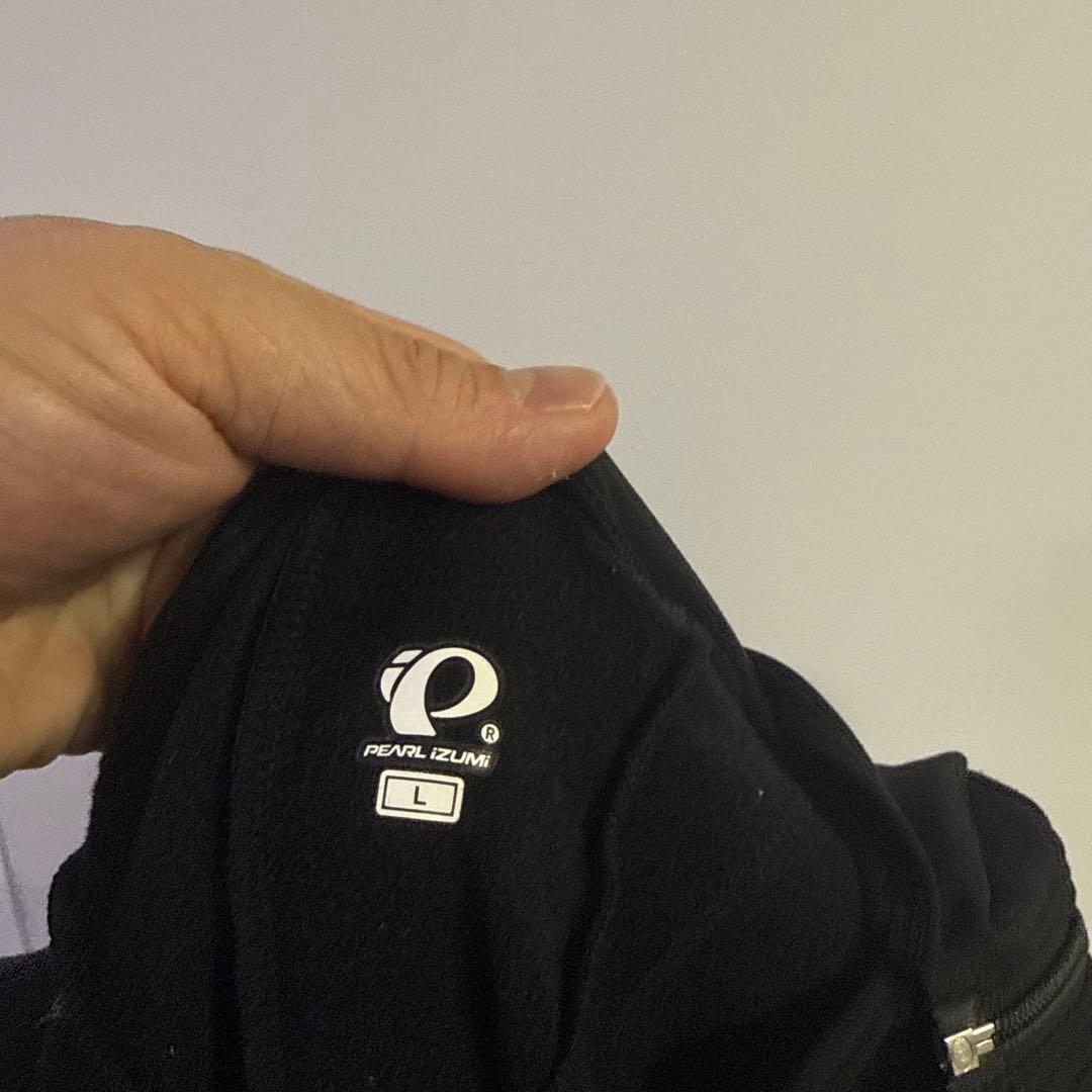 パールイズミ　ウィンターサイクルジャケット(M)　ビブタイツ(L)