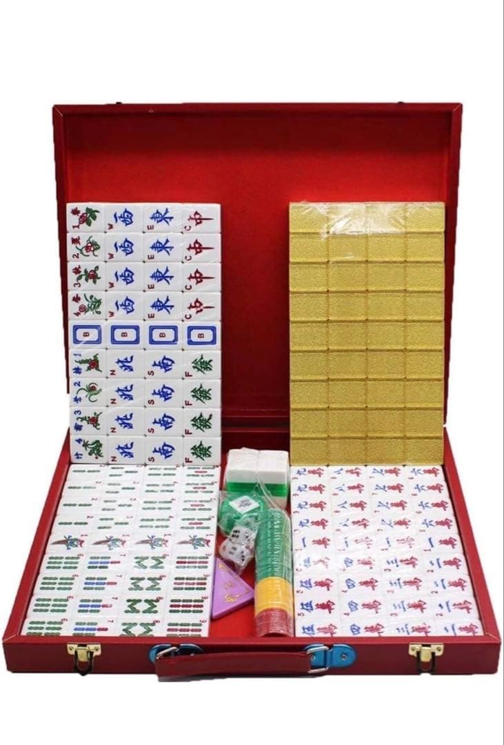未開封麻雀セット英語版American Mahjong