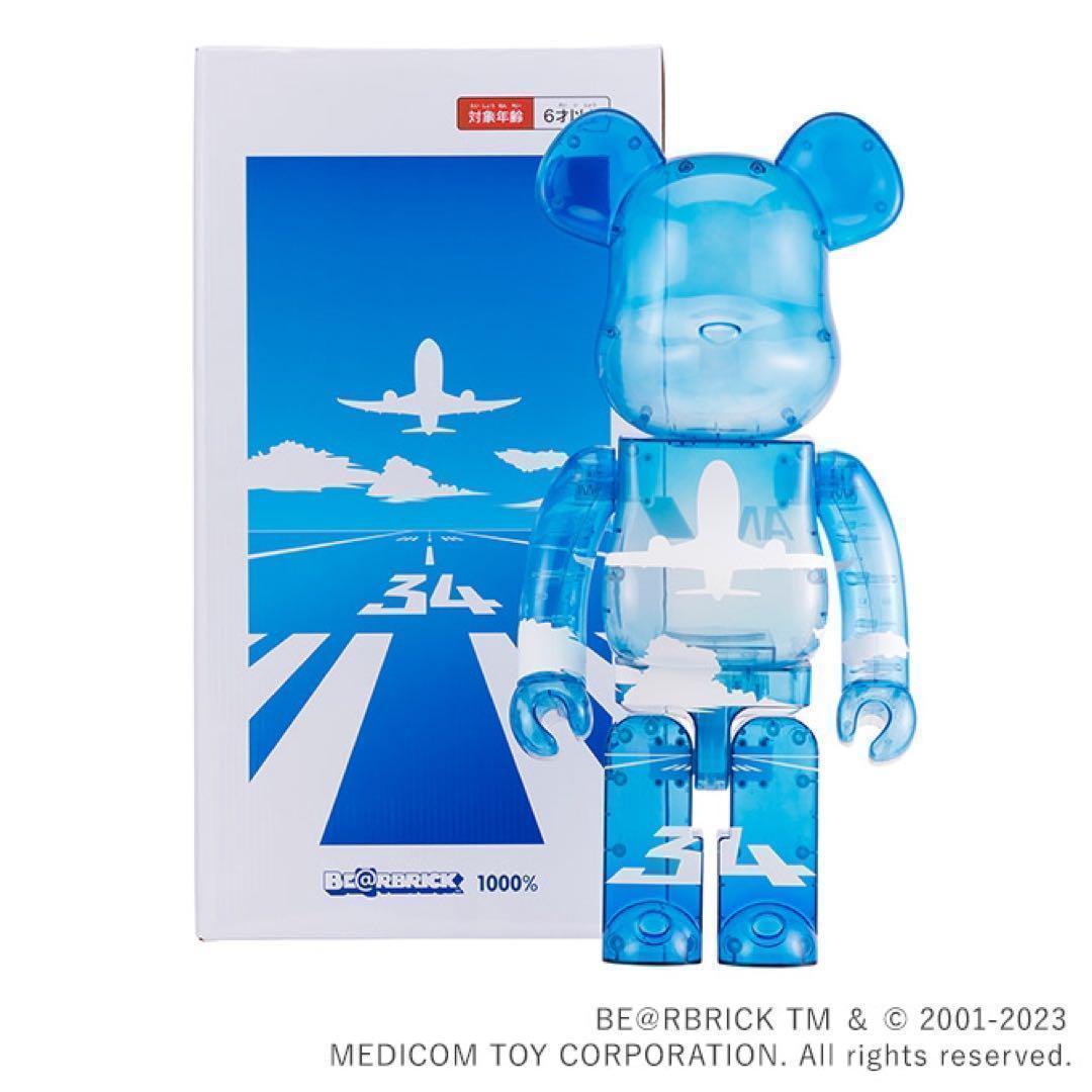 BE＠RBRICK for ANA ANAブルースカイ 1000% ベアブリック