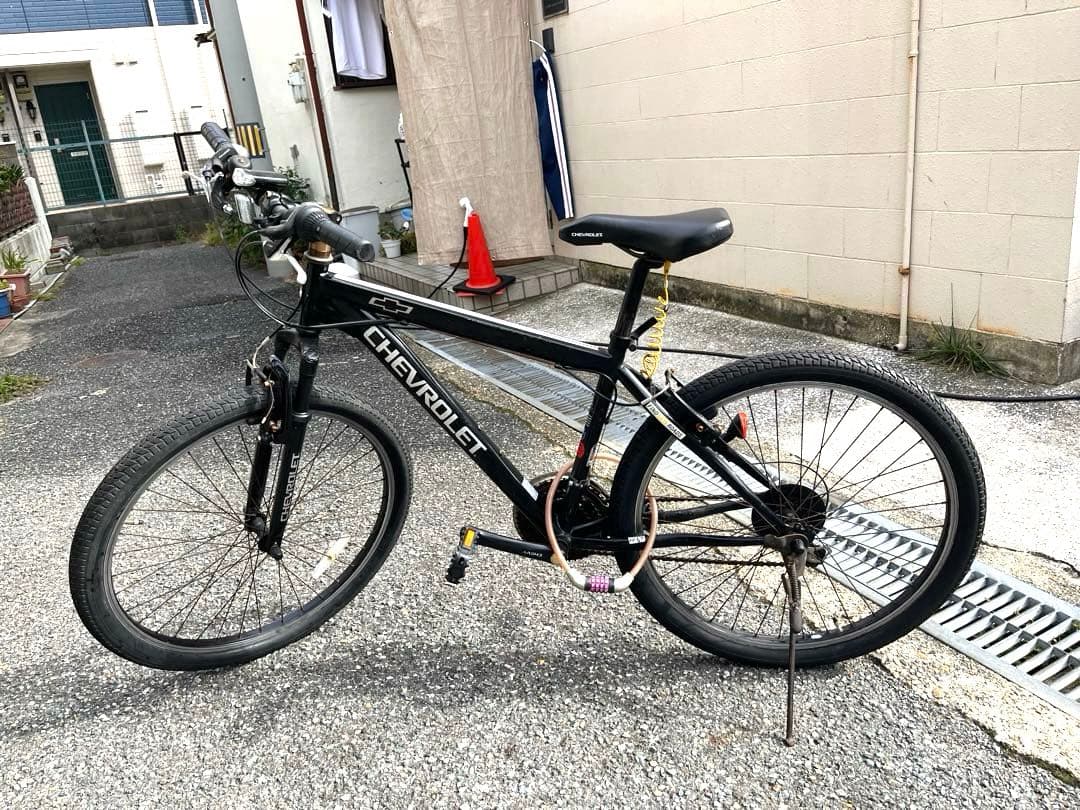 【引き取り限定】最終値下げCHEVROLET マウンテンバイク ブラック