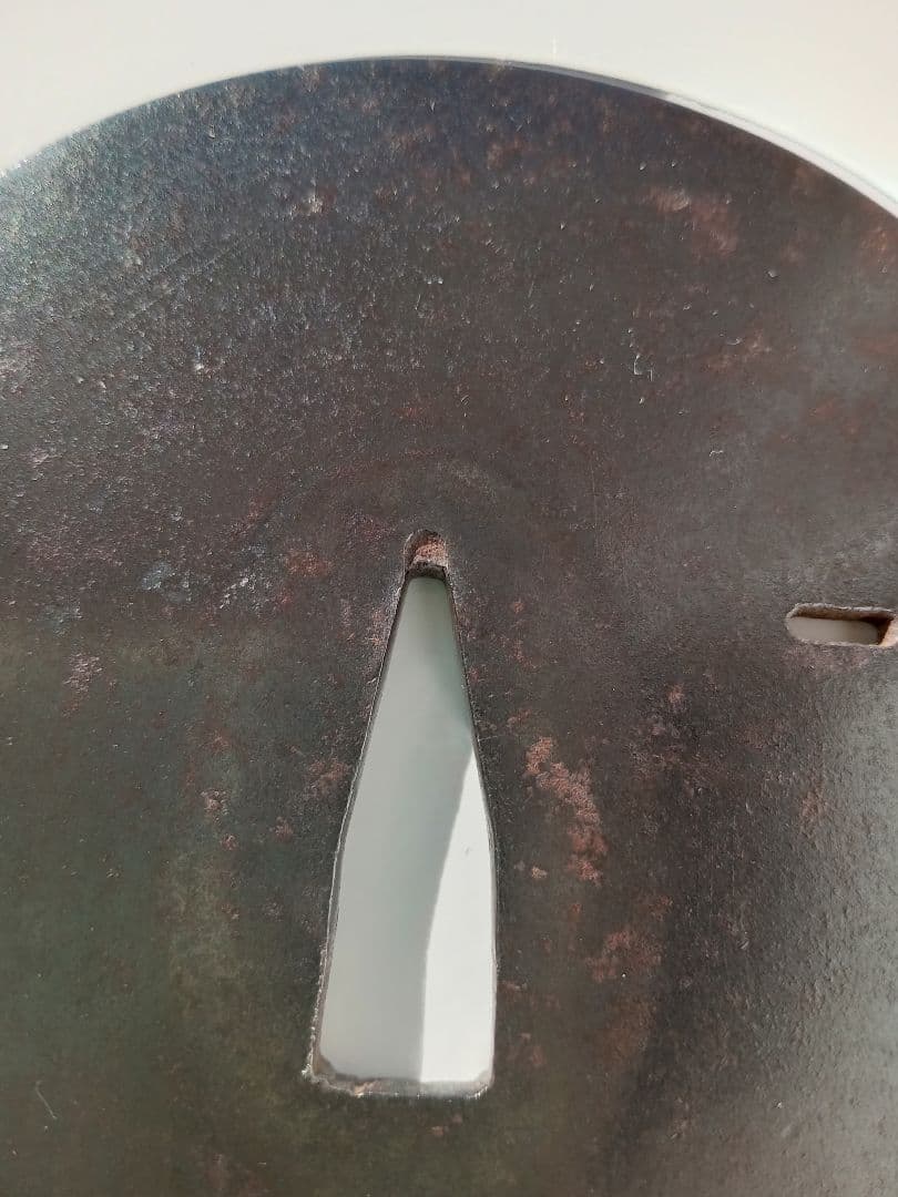 刀匠鐔（キリシタン鍔）　江戸時代初期