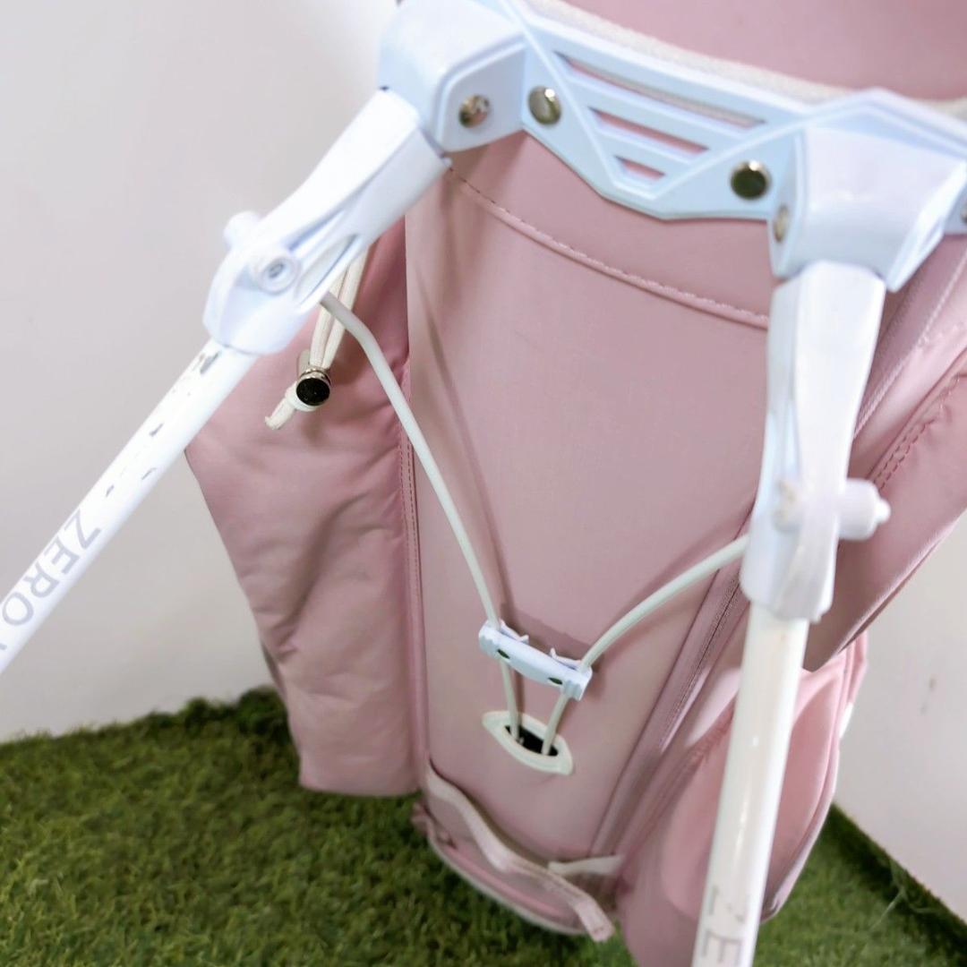 ZERO HALLIBURTON ゼロハリバートン ゴルフキャディバッグ ピンク