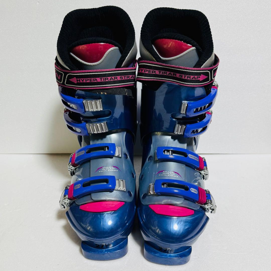 27.5cm GKN スキー ブーツ 青/ピンク