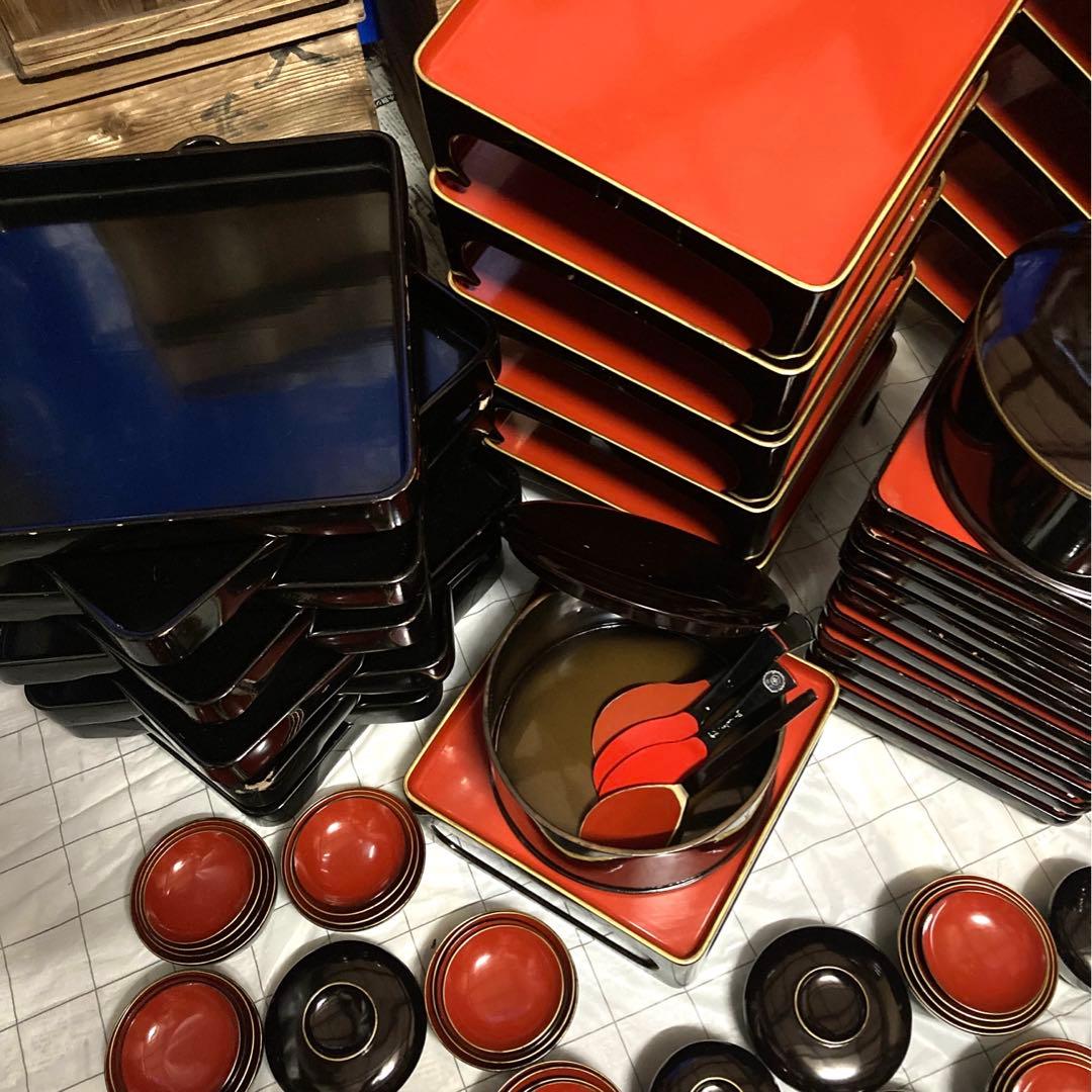 漆器 10組セット 大正末〜昭和初期の時代