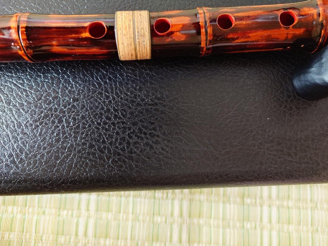 二代目　海老沼竹揚 銘 琴古流　１尺５寸管