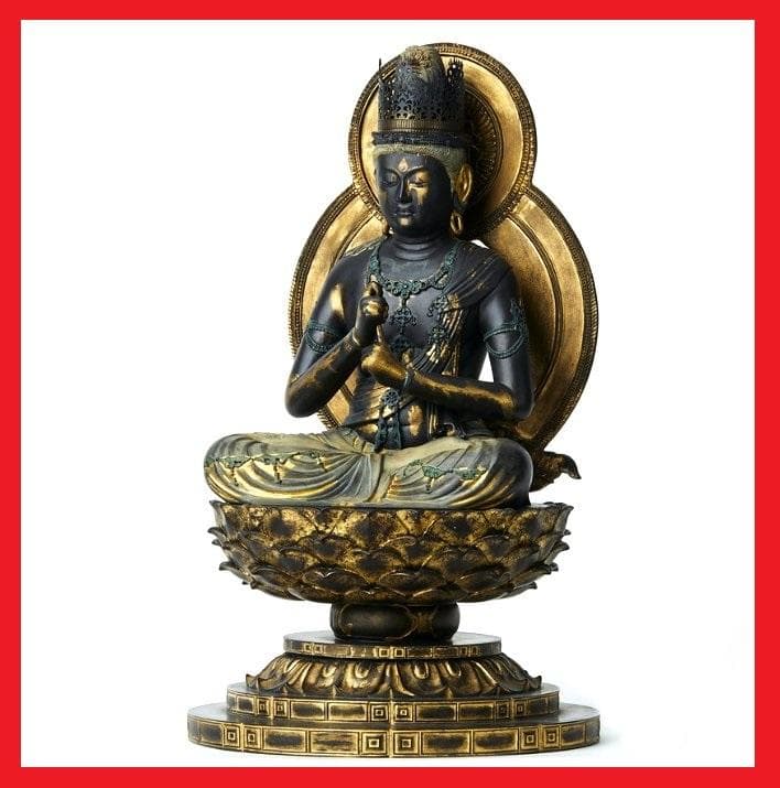 ★新品同様★イスム スタンダード 大日如来 仏像 ポリストーン★T13