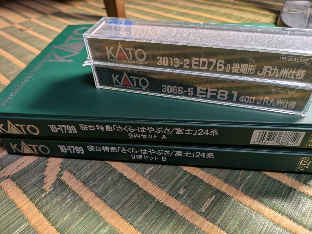 KATO 24系さくらはやぶさ／富士 機関車セット