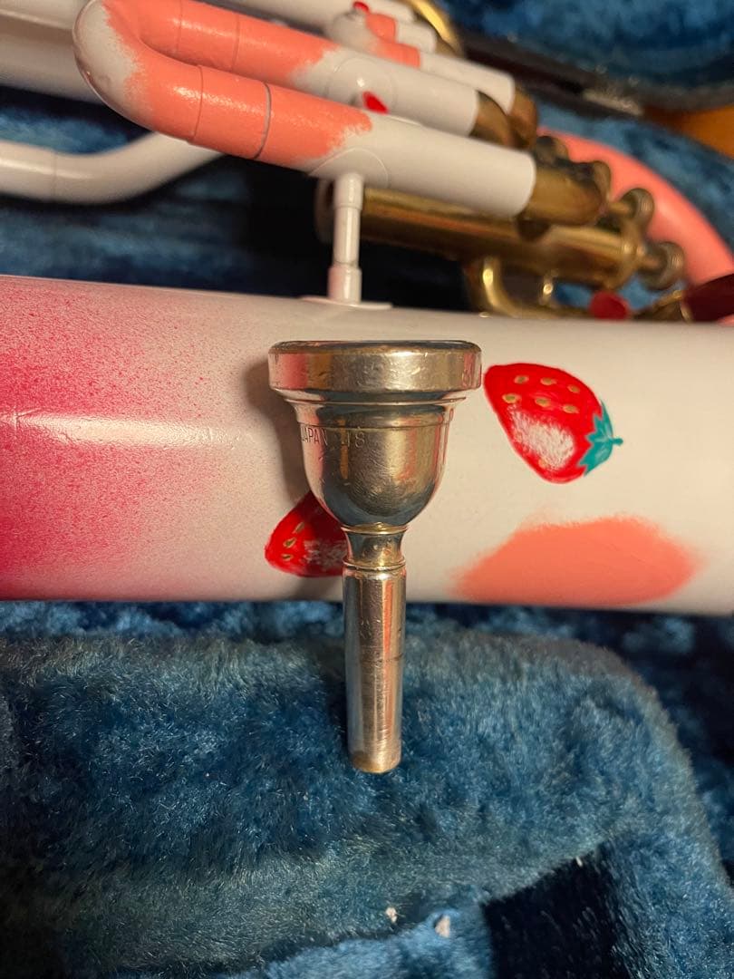 。。YAMAHA YEP-201 B♭管を「いちごパフェ」。