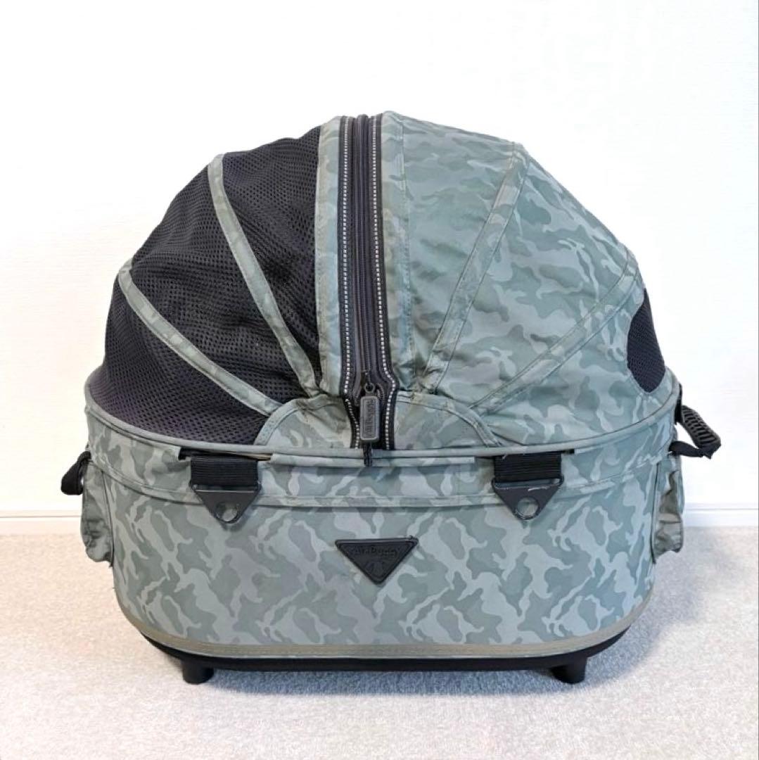 エアバギー for dogs コットのみ グラデーションカモ 外観きれい／訳あり