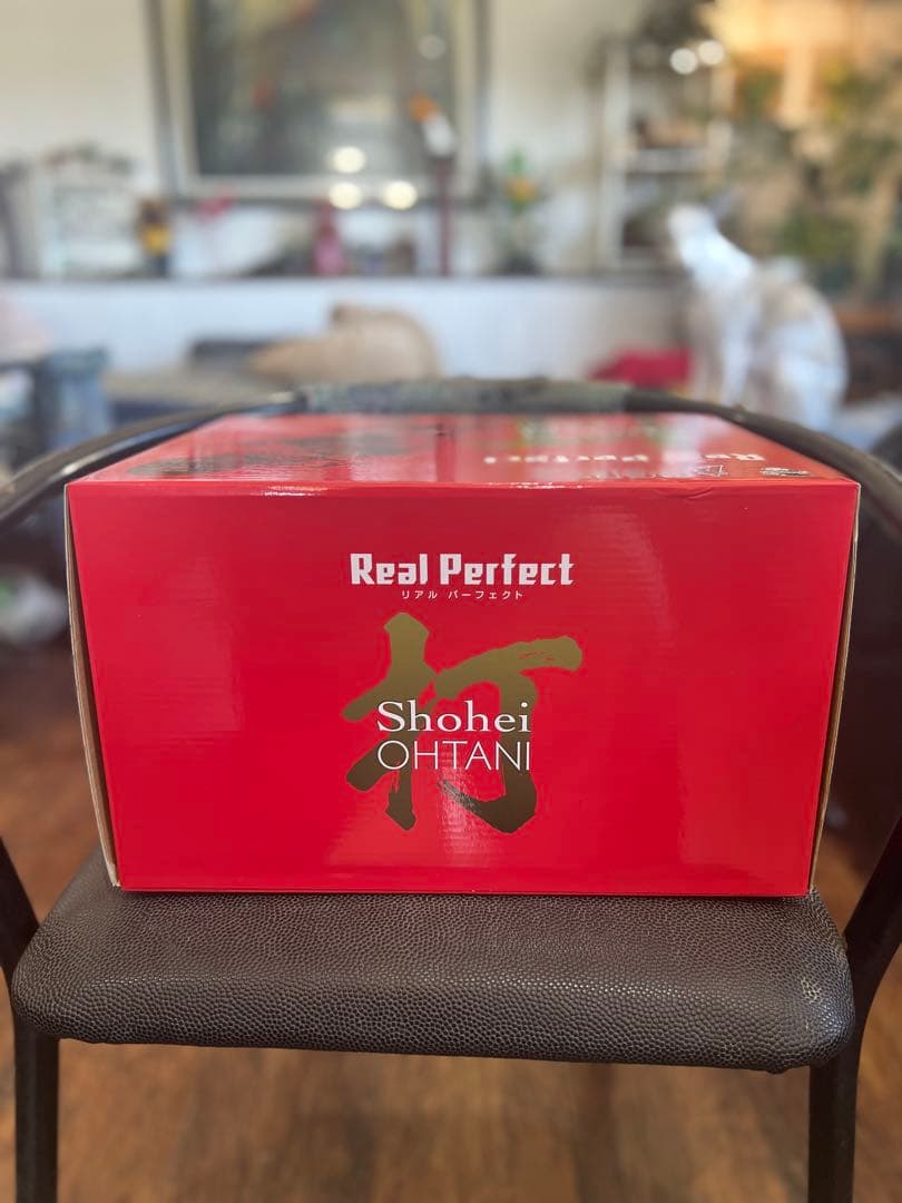 【空箱】リアルパーフェクト　大谷翔平プレミアムフィギュア
