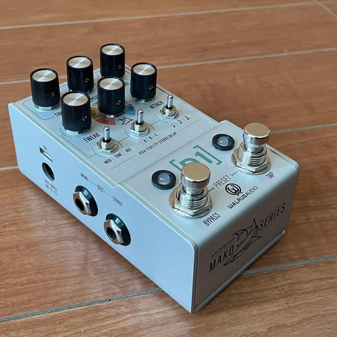 Walrus Audio MAKO Series D1 V2 ディレイペダル