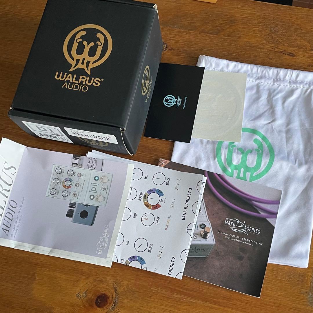 Walrus Audio MAKO Series D1 V2 ディレイペダル