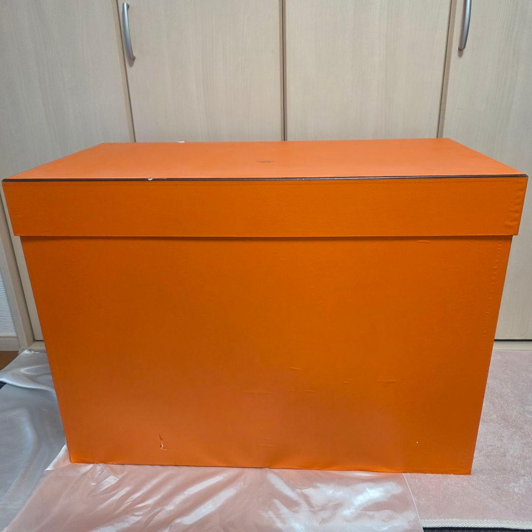 エルメス　HERMES　超巨大　空箱　揺り木馬　空き箱　インテリア