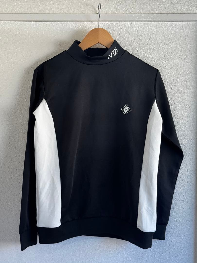 V12 DOT RIB L/S MOCK メンズ モックネック M