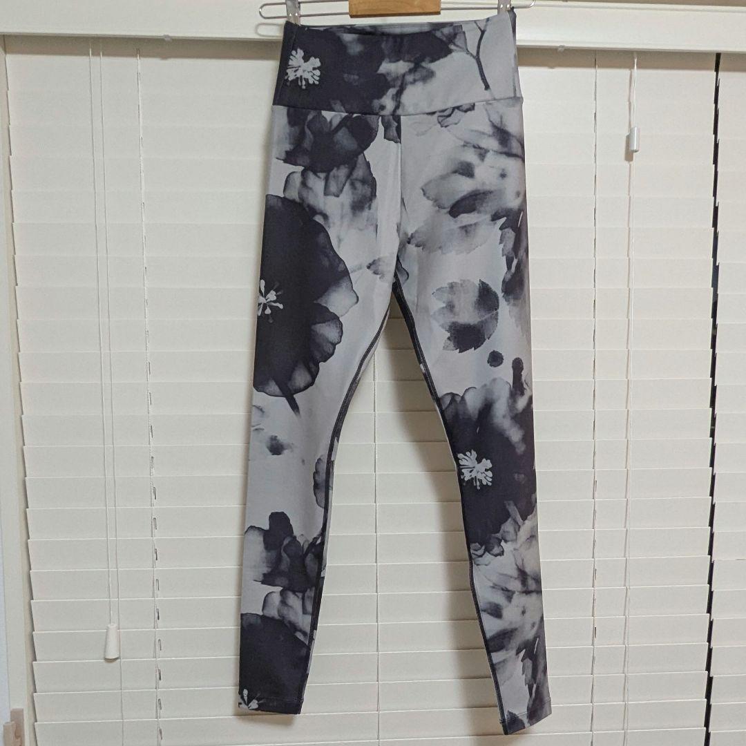 Real Stone フルレギンス グレー ヨガウェア M